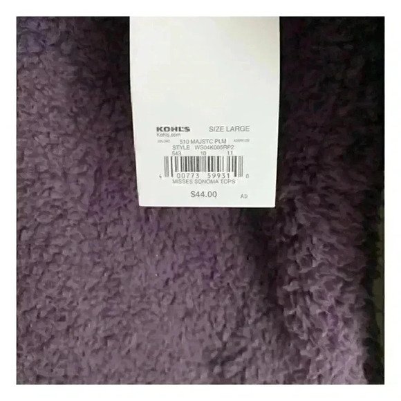 NWT Sonoma Ladies SOFT Pullover Sweater Top Shirt Size Large - Picture 6 of 8